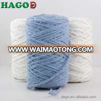 HAGO Ne 0.5s 4 ply 0.5s/4 Nm 1/4 White Dyed Recycled/ Regenerated Cotton Polyester Blended Mop Yarn China Manufacturer Wholesale